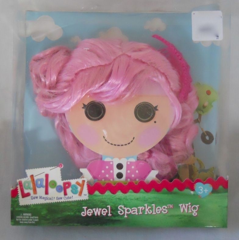   Jewels Sparkles Child Size Wig & Tiara Dress Up Halloween Costume