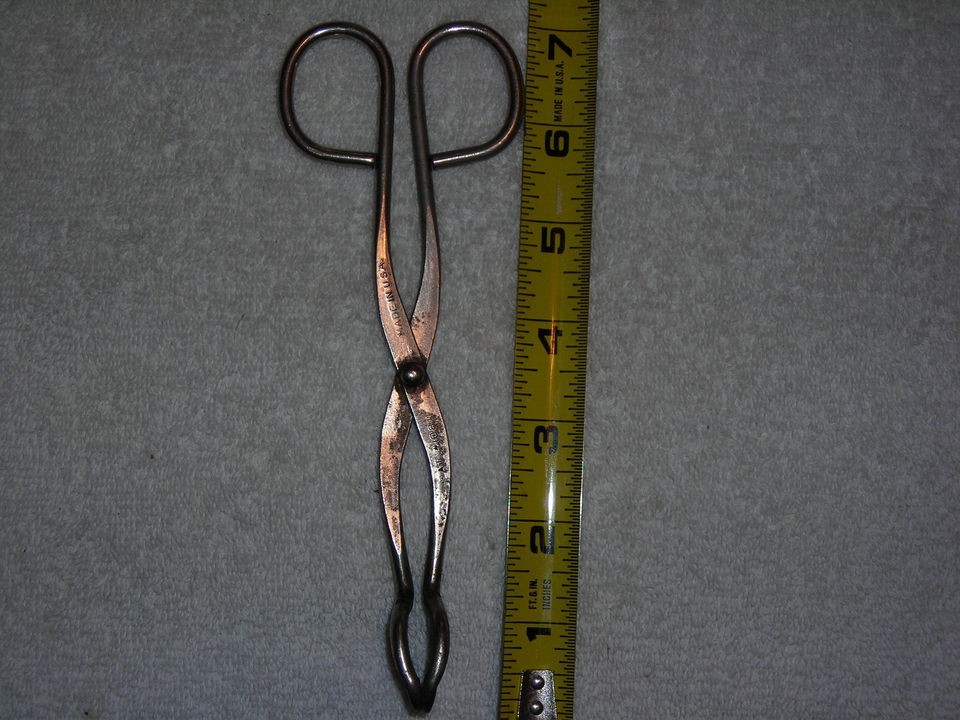 VINTAGE ANTIQUE KITCHEN TONGS   CLAMPS   HOLDERS U.S.A