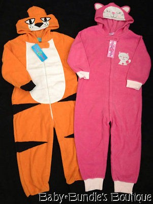   Lily & Jack Hooded Footless Onesie Sleepsuit 2 3 4 5 6 7 8 9 10 Years