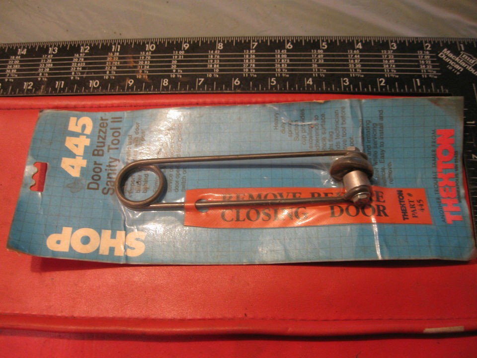 THEXTON DOOR BUZZER SANITY TOOL *NEW*