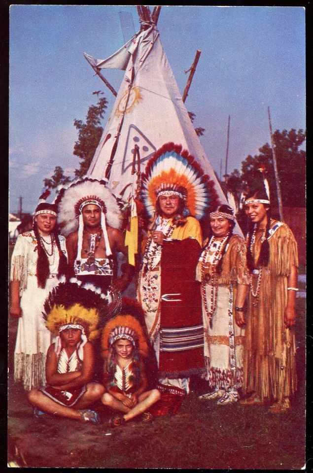   CAUGHNAWAGA Canada Indian Reserve Chief Mohawk Iroquois Tribe 1960s