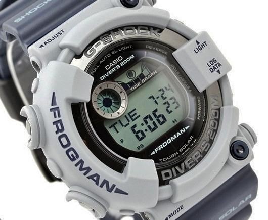 CASIO G SHOCK FROGMAN, TOUGH SOLAR, DIVERS 200M WR, GF8250ER GF 