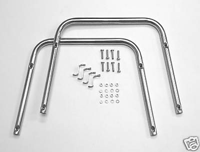 Chrome Ladder Racks for AMF 508 Fire Fighter   NEW OEM