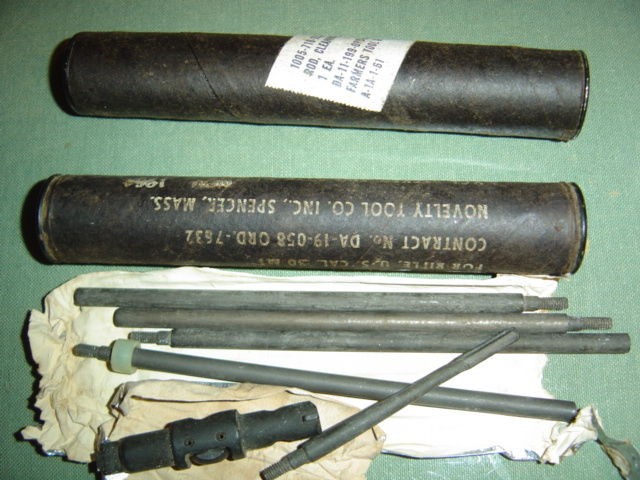   SPRINGFIELD M1 GARAND ORIGINAL M10 CLEANING KIT SEALED TUBE Mid 50ies