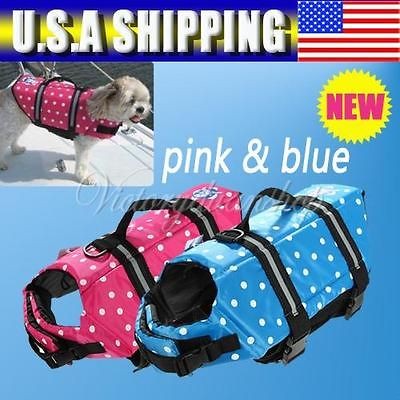 dog life vests in Dog Safety Vests & Preservers