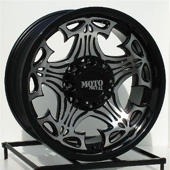 20 Black AO Patrol Wheels Rims 8x165.1 8 Lug Chevy GMC Dodge Ram 2500