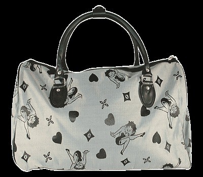 Betty Boop Luggage Carry On Bag, Duffle Bag, Travel Bag   Black 