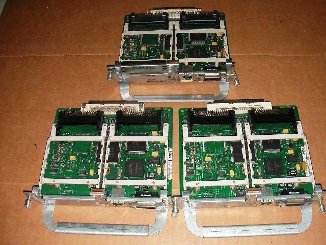 3X CISCO 800 01789 05 E0 NM 1E2W NET MOD ETHRNT/WAN