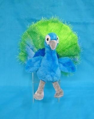 AURORA STUFFED ANIMAL PLUSH Peacock GOOD CONDITION