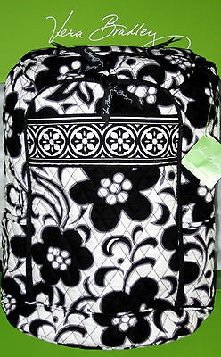   Bradley NIGHT & DAY LARGE LAPTOP BACKPACK Black & White Floral RETIRED