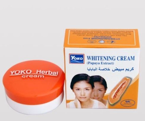 YOKO Papaya Skin Whitening Melasma Freckle Dark Spot Acne Cream 4g 