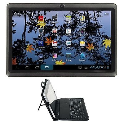   600M 7 Google Android 4.0 Tablet PC 4GB Computer Keyboard Bundle