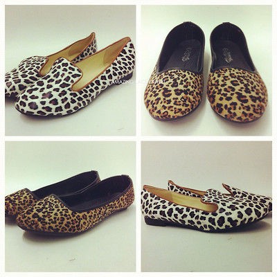 leopard print flats in Flats & Oxfords