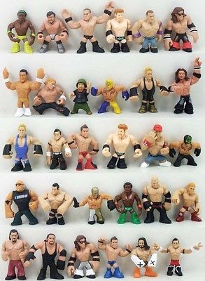 30pcs MATTEL WWE RUMBLERS WRESTLING MINI FIGURE Shawn Michaels 