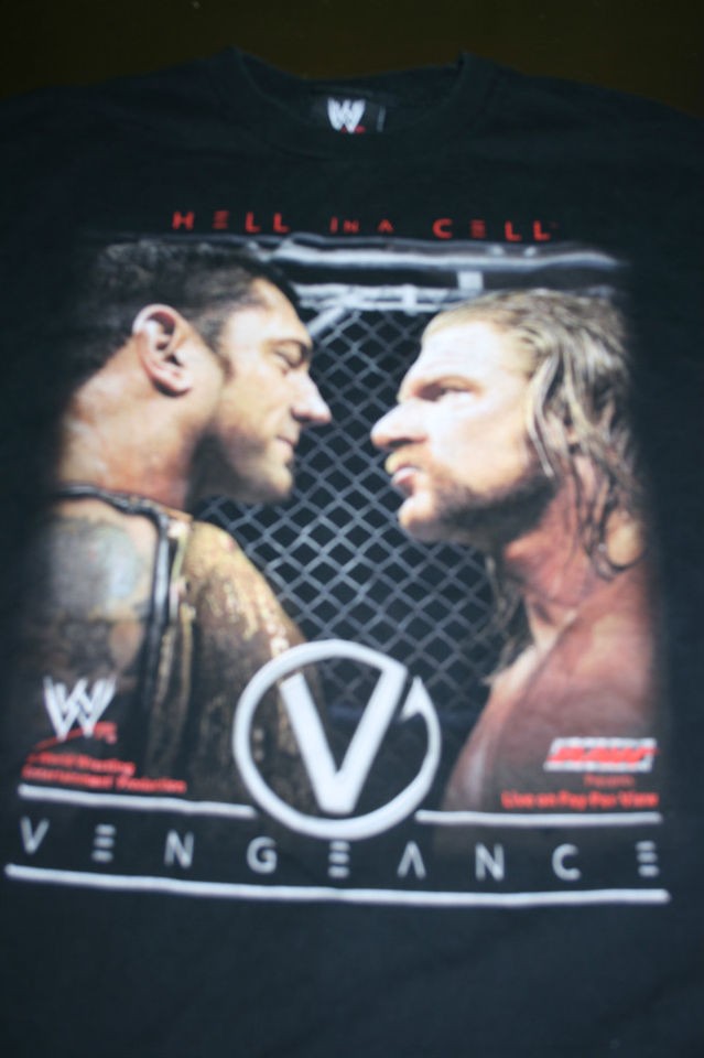 Vengeance Hell in a Cell Triple H v. Batista Vintage Wrestling WWE 