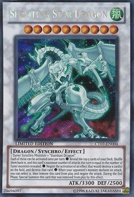 Shooting Star Dragon CT07 EN004 M/NM Promo Yu Gi Oh