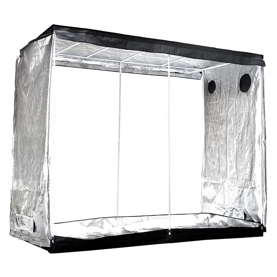 96X48X78 600D Reflective Hydroponics Grow Tent Room Mylar 2 Door 