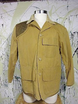 RARE VTG 1960s SAFTBAK Hunting Shooting Jacket L Medium weight