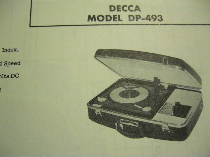 decca phonograph in Collectibles