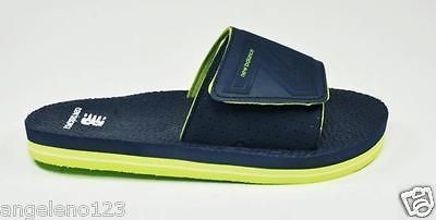 NEW BALANCE Sandals Mosie Velcro Slide K2002NV Juniors Navy Big BOYS