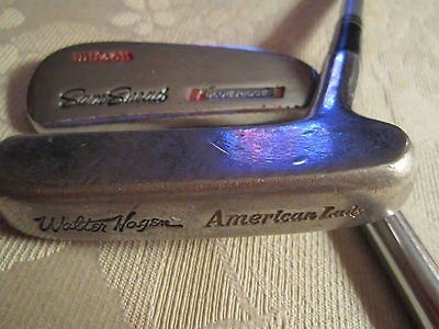 Vintage 2  Putters RH 36 Sam Snead Wilson Blueridge & Waltr Hagan 