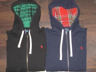 Polo Ralph Lauren Zip Waffle Lined Sweatshirt Hoodie Big and Tall XLT 