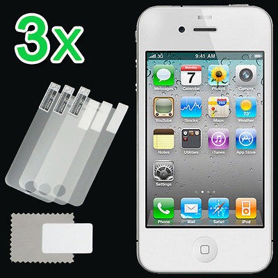 iphone 4 screen protector anti glare in Screen Protectors