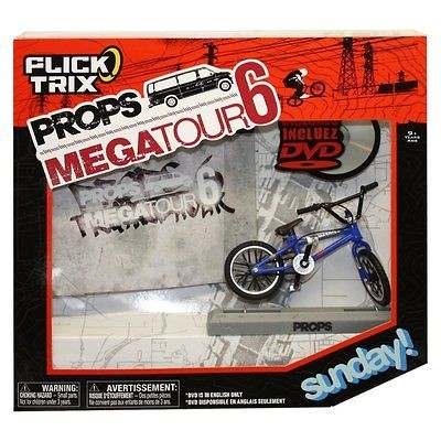 Flick Trix Props Megatour 6 Sunday Blue with DVD