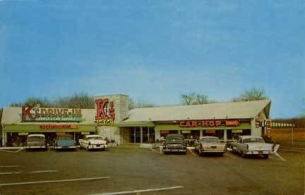 Paramus NJ Car Hops Drive In Food Photograph