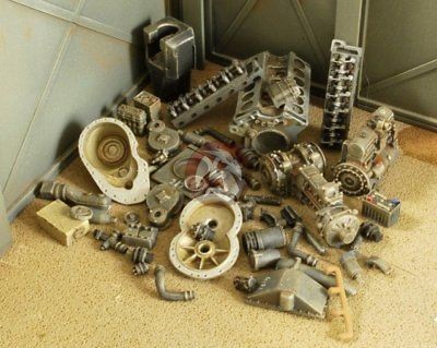 Verlinden 1/35 Panzerwerk Scrap Corner 2661