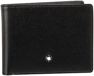   Wallets Mont Blanc Meisterstück 6 Credit Wallet Money 5525 Black