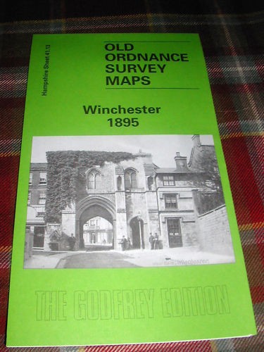 Old OS Map Winchester Hampshire 1895 Sheet 41.13