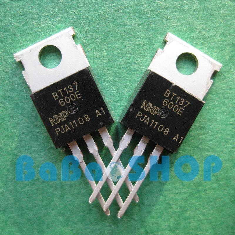 5pcs Brand New BT137 600E BT137 600 137 600 Triacs Thyristor NXP TO 