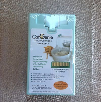 NEW, Cat Genie 60 SaniSolution Smart Refill Cartridge