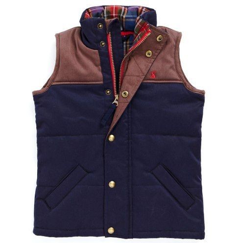   BOYS BURBANK GILET   NAVY or BROWN   ALL AGES   AUTUMN WINTER 2012