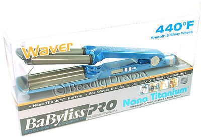 BaByliss PRO Nano Titanium Triple Barrel Waver Curling Iron