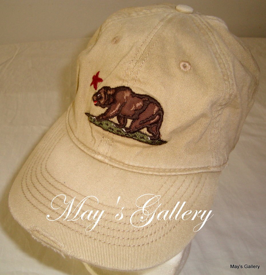 Hollister A & F BaseBall Cap Hat NWT Khaki Abercrombie Fitch S/M 