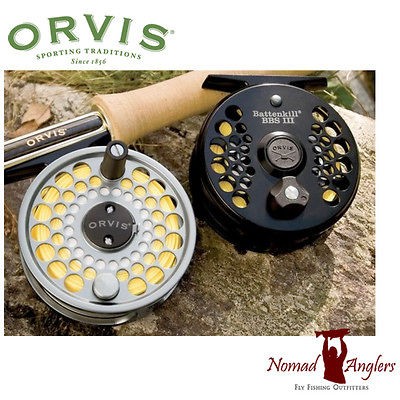 Orvis Battenkill Bar Stock Fly Reel II Titanium 3 5 wt