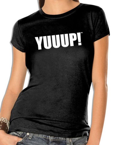 YUUUP Womens T Shirt by Dave Hester As Seen On Storage Wars