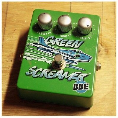 BBE Stomp Box, Green Screamer, Retail Demo Unit, Vintage Overdrive 