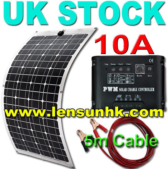 400Watt(4*100W​) Semi Flexible solar panels for car boat caravan 