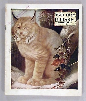 Bean CATALOG   Fall, 1937