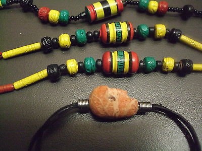   COLOR  4 Bracelets & 2 Ankle Bracelets & 1 SKULL Bracelet   BEADS