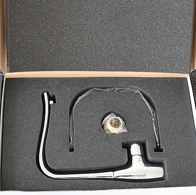 BNIB Italian Modern Bathroom Basin/Sink Mixer Tap Chrome Faucet