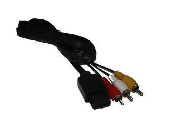 NEW Gamecube RCA AV A/V TV Audio Video Stereo Composite Cable Cord 