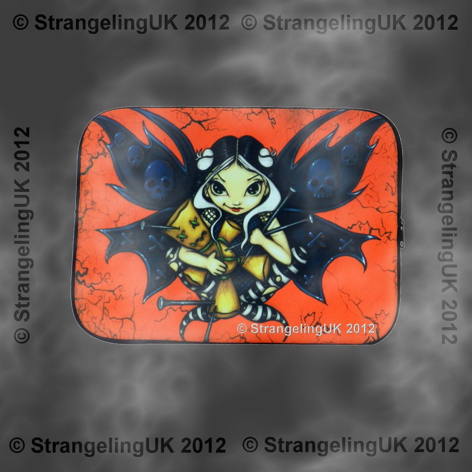   VOODOO** Goth Fantasy Art Laptop Sleeve By Jasmine Becket Griffit​h