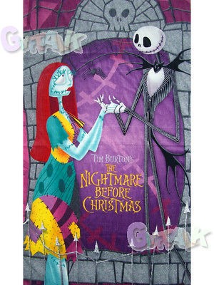 NEW The Nightmare Before Christmas Jack Beach Bath Cotton Towel