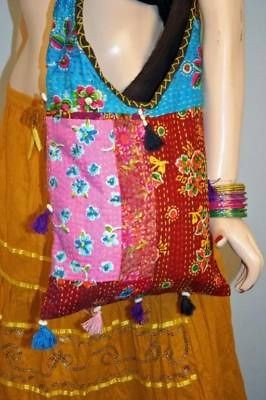 10 Shopping BAGS long Purse boho gypsy wholesale INDIA