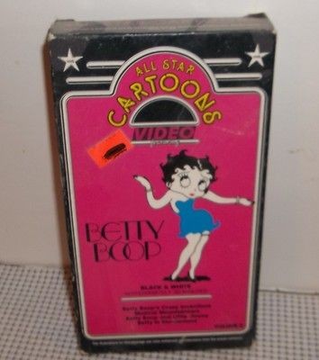 BETTY BOOP B/W Vol. 5 All star Cartoons VHS