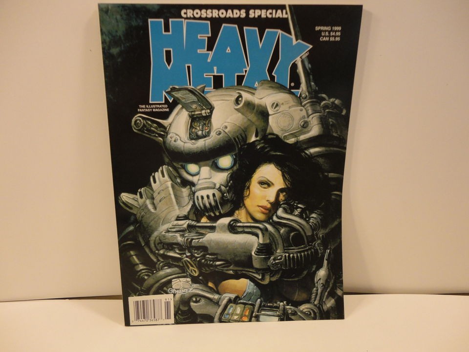 Heavy Metal Crossroads Special Spring 1999 NM  Gimenez, Fantasy 